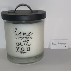 French Lavender Home Is Anywhere With You Candle